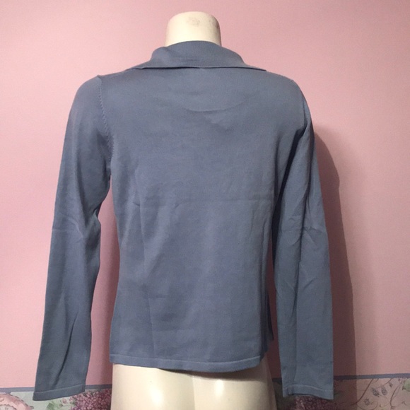 NWT Liz Claiborne Collared V neck sweater - Picture 4 of 5